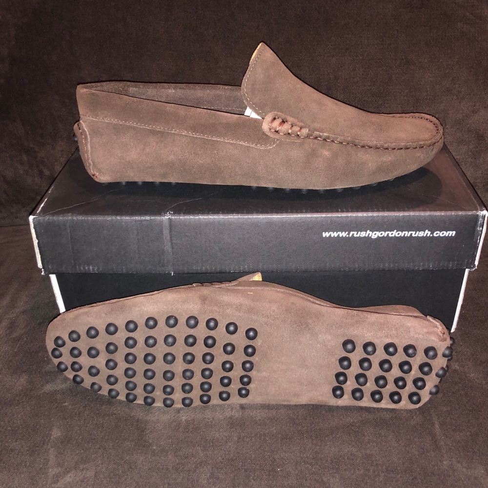 Brown Suede Moccasins/Loafers